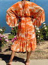 Kimora Kaftan Dress - Orange