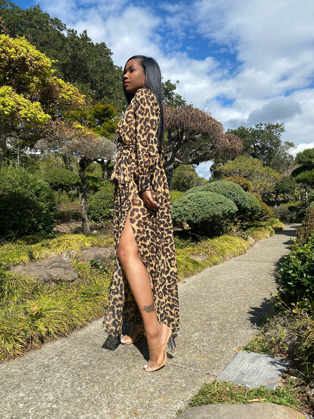 Cheetah Purr Maxi Dress